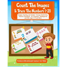 Count The Images And Trace The Numbers 1-20: Images Counting and Number Tracing Handwriting Practice Workbook for Preschool, Kindergarten and Kids Age