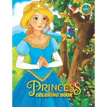 Princesses Coloring Book: For Smart Girls, 102 Pages Coloring Book for Empowering Girls