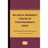 William of Sherwood's Treatise on Syncategorematic Words