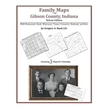 Family Maps of Gibson County, Indiana