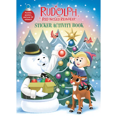 Rudolph the Red-Nosed Reindeer Sticker Activity Book