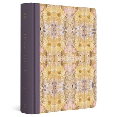 ESV Single Column Journaling Bible, Large Print, Artist Series (Cloth Over Board, Jessica Dennis Bush, Cosmos)