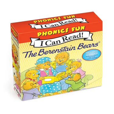 The Berenstain Bears 12-Book Phonics Fun!: Includes 12 Mini-Books Featuring Short and Long Vowel Sounds