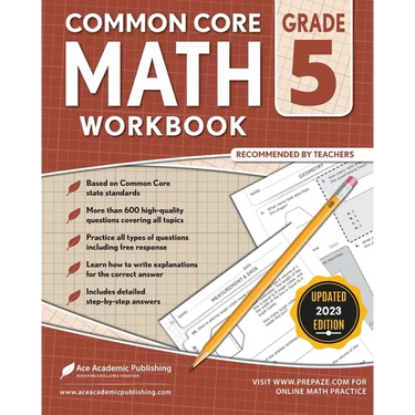 Common Core Math Workbook: Grade 5