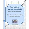 Paper Bead Crafts Paper Bead Coloring Book 5: With 7/8" Paper Bead Cutting Templates