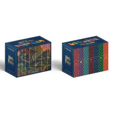 Harry Potter Paperback Box Set Books 1-7 (Deluxe Edition with Stenciled Edges)