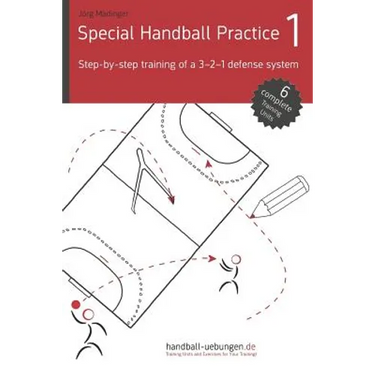 Special Handball Practice 1 - Step-by-step training of a 3-2-1 defense system