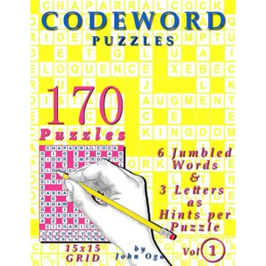 Codeword Puzzles: 170 Puzzles, Volume 1