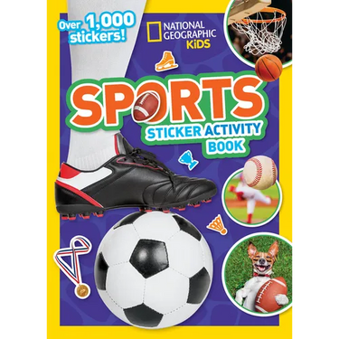 National Geographic Kids Sports Sticker Activity Book: Over 1,000 Stickers!