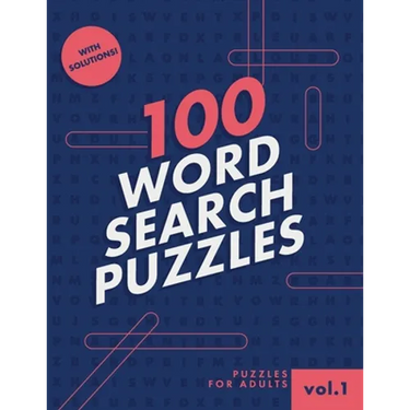 100 Word Search Puzzle: Word Find Puzzles for Seniors, Adults