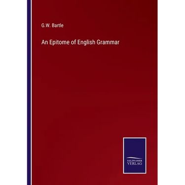 An Epitome of English Grammar