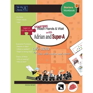 STARTERS Wash Hands & Wait with Adrian and Super-A: Life Skills for Kids with Autism and ADHD
