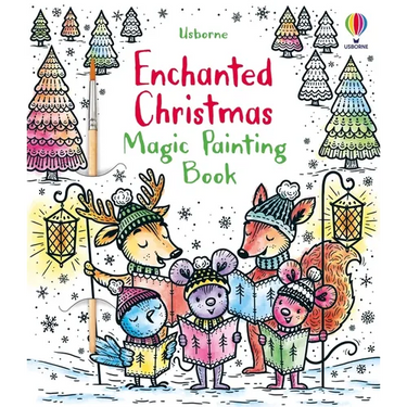 Enchanted Christmas Magic Painting Book