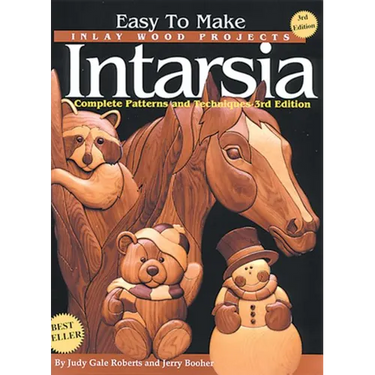 Easy to Make Inlay Wood Projects--Intarsia: A Complete Manual with Patterns