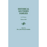 Historical Southern Families. in 23 Volumes. Volume XXII