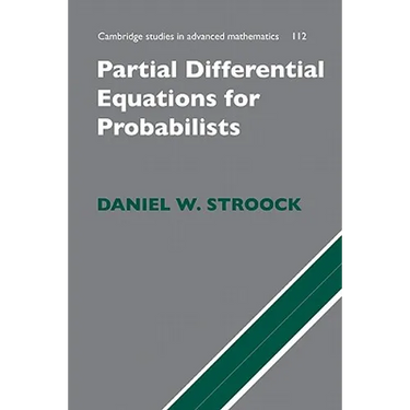 Partial Differential Equations for Probabilists