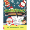 Christmas coloring pages: 100 unique coloring pages, maxi format for all Christmas lovers