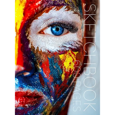 600 Pages Sketchbook: Really Big 300-sheet Large Hardcover Sketchbook for Art Book Lovers