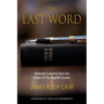 The Last Word: Selected Columns from the Editor of The Baptist Courier