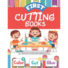 First Cutting books for kids ages 3-5: Gluing scissor skill book Activity Animal Fun Cutting Workbook Preschool Kindergarten, Ages 3 to 5 Great for a