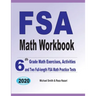 FSA Math Workbook: 6th Grade Math Exercises, Activities, and Two Full-Length FSA Math Practice Tests