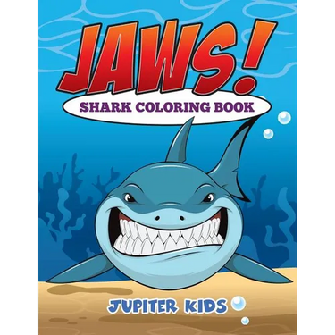 Jaws! Sharks Coloring Book
