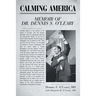 Calming America: Memoir of Dr. Dennis S. O'Leary
