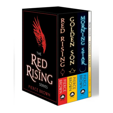 Red Rising 3-Book Box Set: Red Rising, Golden Son, Morning Star, and an Exclusive Extended Excerpt of Iron Gold