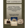 Norman Nathan Semler, Petitioner, V. United States. U.S. Supreme Court Transcript of Record with Supporting Pleadings