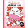 50 Designs: Valentines Coloring Book: Valentines Love Themed