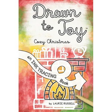 Drawn to Joy: Cozy Christmas: An Ink Tracing Book