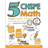 5 CHSPE Math Practice Tests: Extra Practice to Help Achieve an Excellent Score