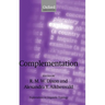 Complementation: A Cross-Linguistic Typoloy