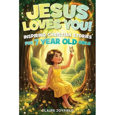 Jesus Loves You! Inspiring Christian Stories for 7 Year Old Girls: 25 Faith-Filled Tales of Kindness, Courage, Friendship, and Trust in God - Christia