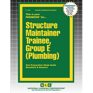 Structure Maintainer Trainee, Group E (Plumbing)