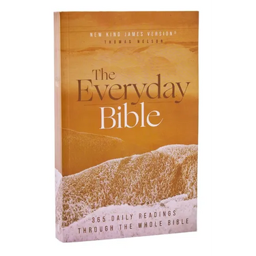 Nkjv, the Everyday Bible, Paperback, Red Letter, Comfort Print: 365 Daily Readings Through the Whole Bible