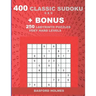 400 classic sudoku 9 x 9 + BONUS 250 Labyrinth puzzles very hard levels: Sudoku with EASY, MEDIUM, HARD, VERY HARD level puzzles and a Labyrinth 21 x