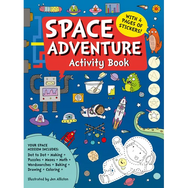 Space Adventure Activity Book