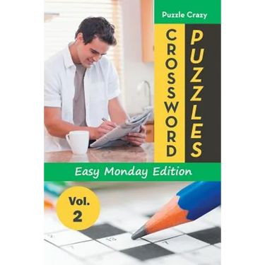 Crossword Puzzles Easy Monday Edition Vol. 2