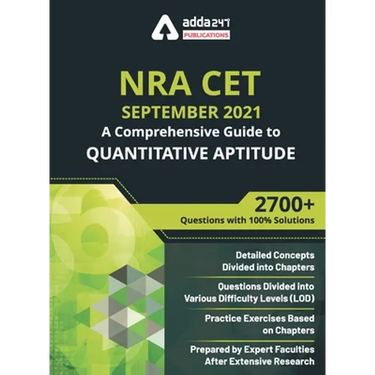 A Comprehensive Guide to Quantitative Aptitude for NRA CET Exam
