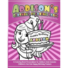 Addison's Birthday Coloring Book Kids Personalized Books: A Coloring Book Personalized for Addison that includes Children's Cut Out Happy Birthday Pos