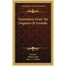 Translations From The Organon Of Aristotle