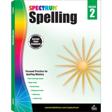 Spectrum Spelling, Grade 2: Volume 29