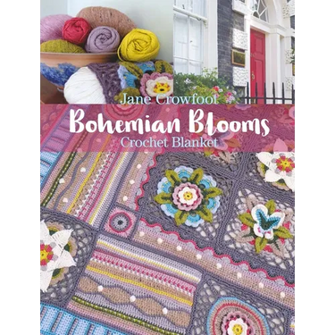 Bohemian Blooms Crochet Blanket