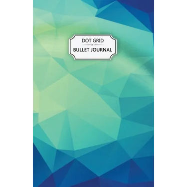 Blue Crystals Dot Grid Bullet Journal: Dot Grid Bullet Journal Notebook - Bullet Planner, Dot Journal, Dotted Paper for Writing Diary, Notes, Sketchin