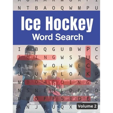 Ice Hockey Word Search (Volume 2): Large Print Puzzle Book for Adults and Teens