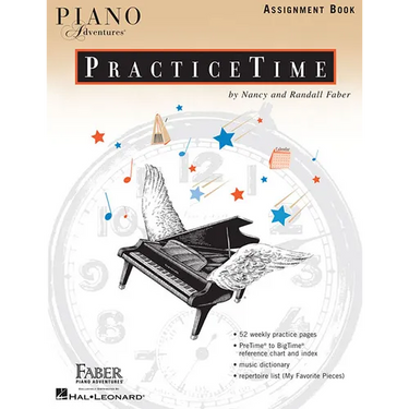 Piano Adventures Practicetime Assignment Book