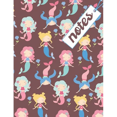 Notes: Composition Notebook With Cute Mermaids For Girls, Great For School Notes