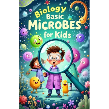 Biology Basic Microbes for Kids: A Beginner's Guide to Bacteria, Viruses, Fungi & Tiny Living Things That Shape Our World
