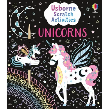 Usborne Scratch Activities Unicorns